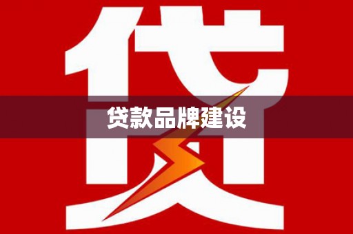 月湖贷款品牌建设