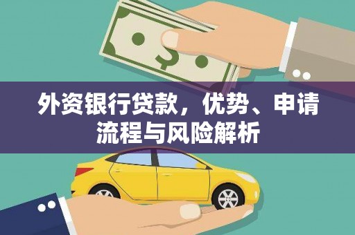 月湖外资银行贷款，优势、申请流程与风险解析