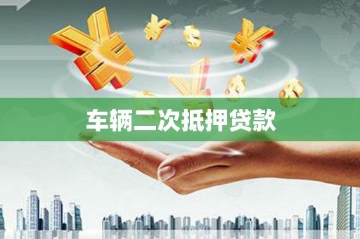 月湖车辆二次抵押贷款