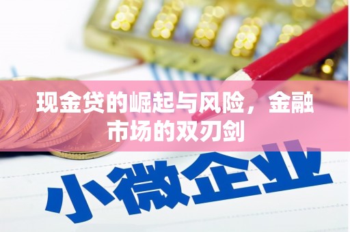 月湖现金贷的崛起与风险，金融市场的双刃剑