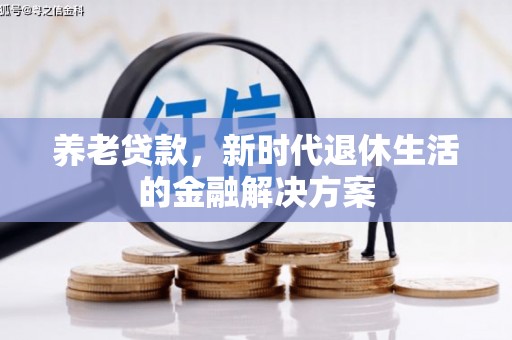 月湖养老贷款，新时代退休生活的金融解决方案