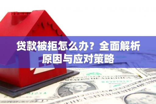 月湖贷款被拒怎么办？全面解析原因与应对策略
